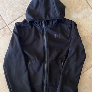 Under armor cold gear youth jacket a size small